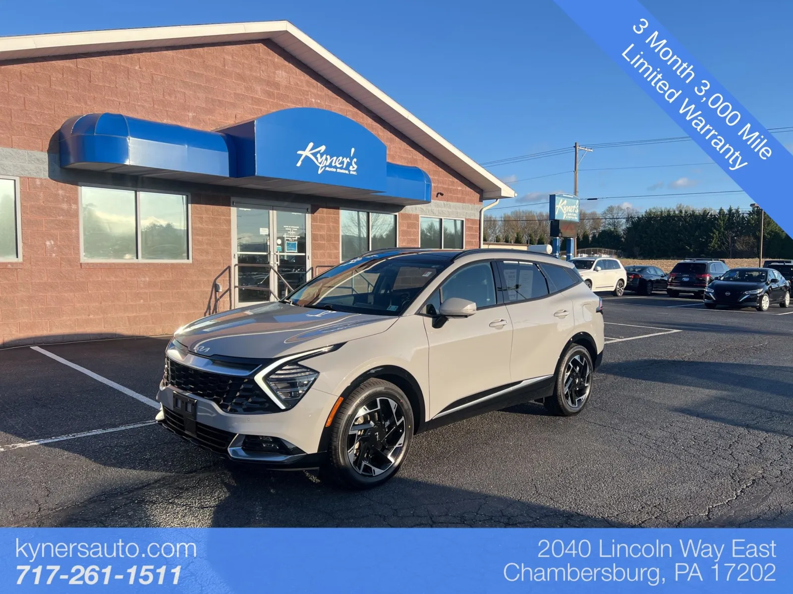 Gray 2023 Kia Sportage SX-Prestige for sale in Chambersburg, PA