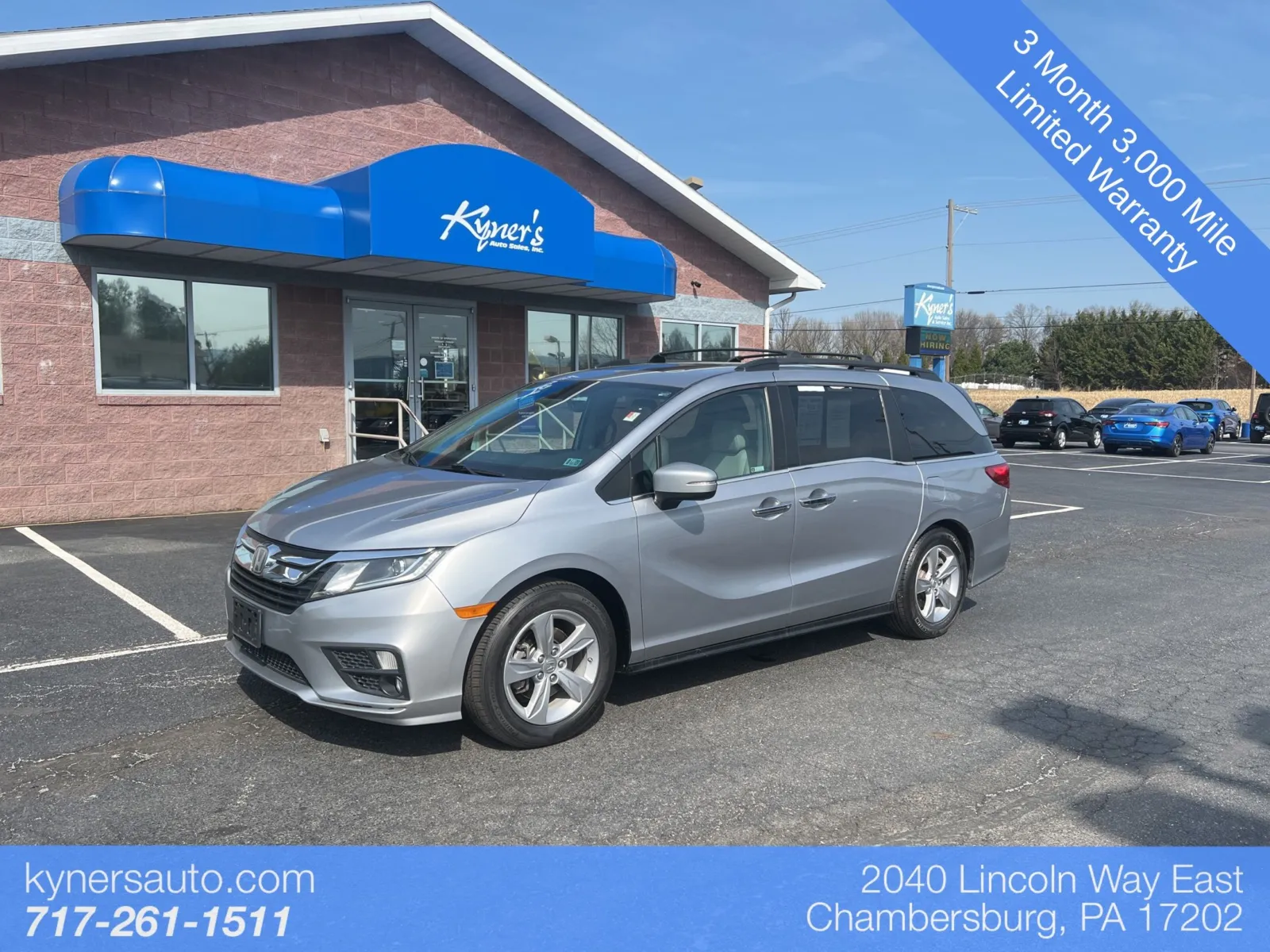 2019 Honda Odyssey EX-L for sale in Chambersburg, PA