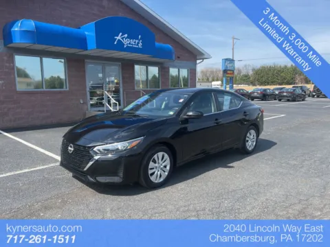 Black 2025 Nissan Sentra S for sale in Chambersburg, PA
