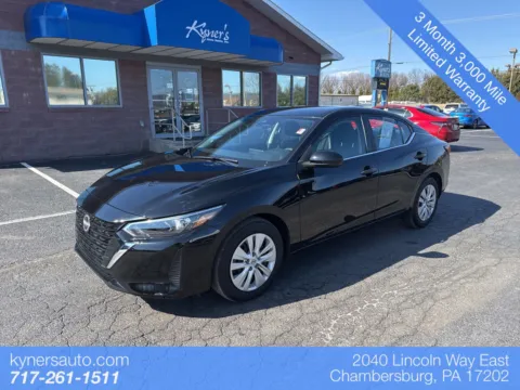 Black 2025 Nissan Sentra S for sale in Chambersburg, PA