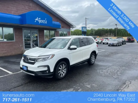 White 2019 Honda Pilot EX-L for sale in Chambersburg, PA