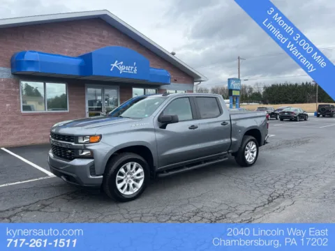 Gray 2021 Chevrolet Silverado 1500 Custom for sale in Chambersburg, PA