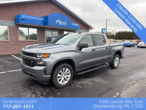 Gray 2021 Chevrolet Silverado 1500 Custom for sale in Chambersburg, PA