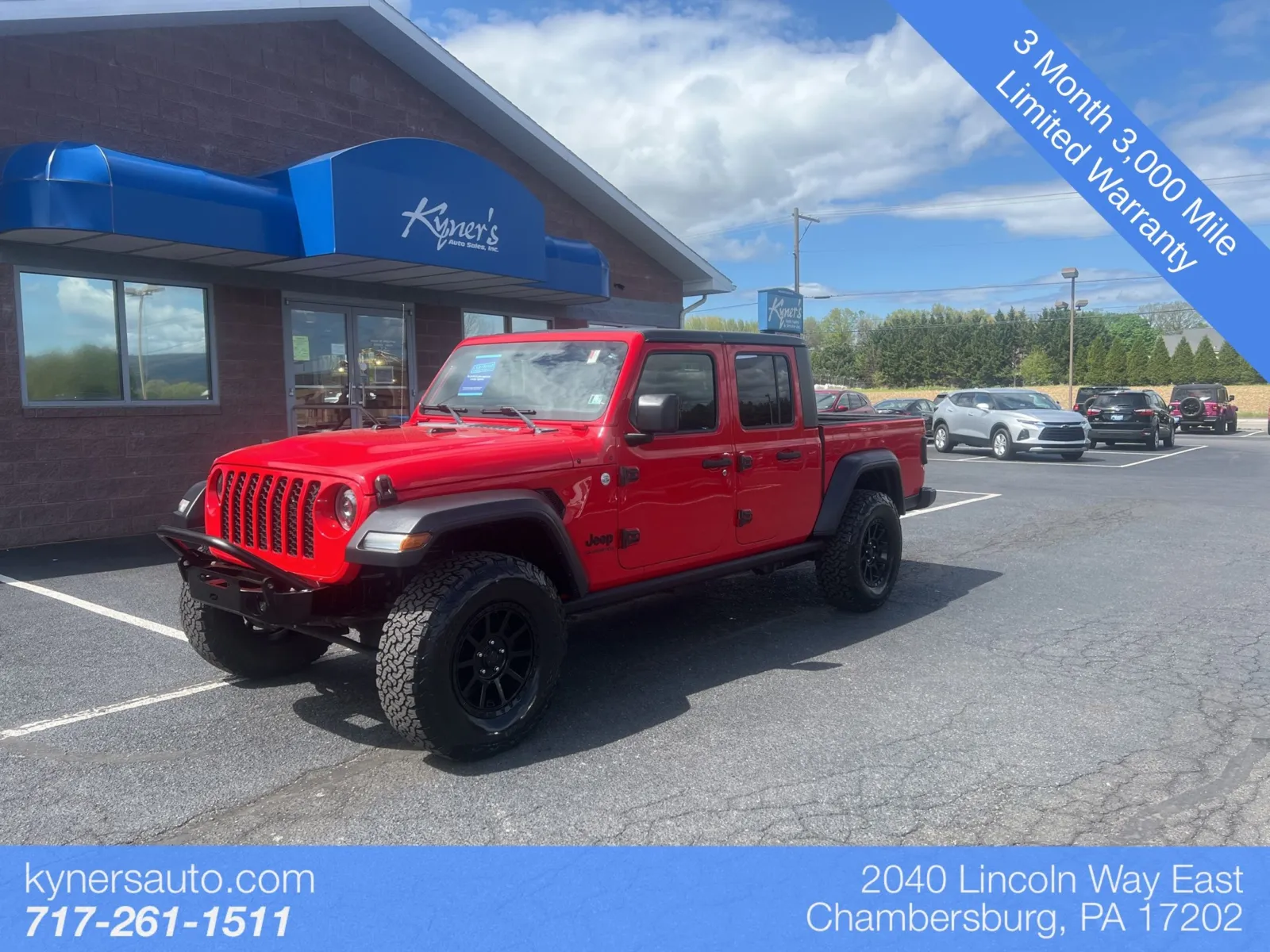 Red 2020 Jeep Gladiator Sport for sale in Chambersburg, PA