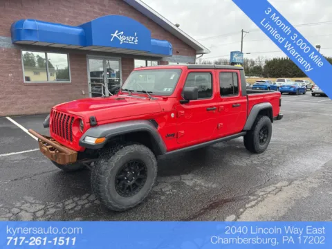 Red 2020 Jeep Gladiator Sport for sale in Chambersburg, PA