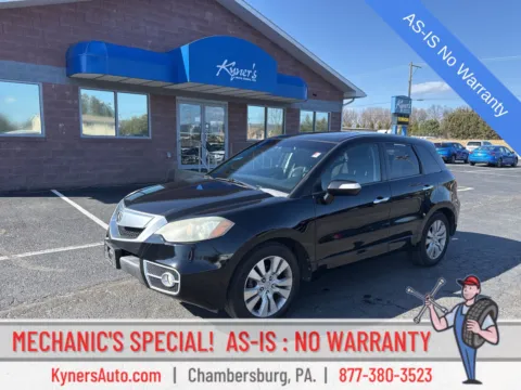 Black 2010 Acura RDX for sale in Chambersburg, PA
