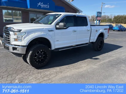 White 2015 Ford F-150 XLT for sale in Chambersburg, PA