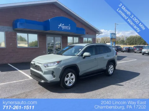 Gray 2021 Toyota RAV4 XLE for sale in Chambersburg, PA