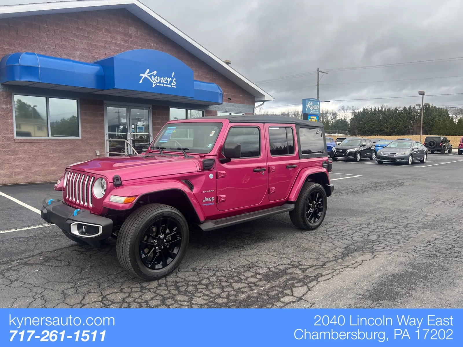 Unknown 2022 Jeep Wrangler Unlimited Sahara 4xe for sale in Chambersburg, PA