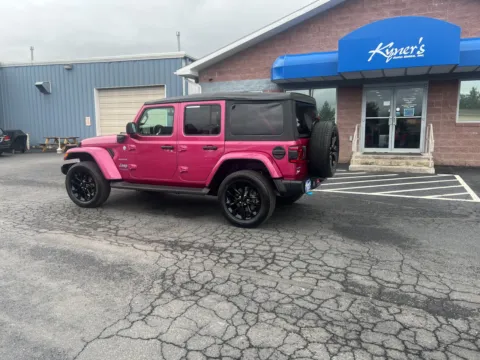 Another view of 2022 Jeep Wrangler Unlimited Sahara 4xe for sale in Chambersburg, PA at Kyner's Auto Sales, Inc.