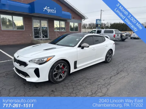 White 2019 Kia Stinger GT2 for sale in Chambersburg, PA