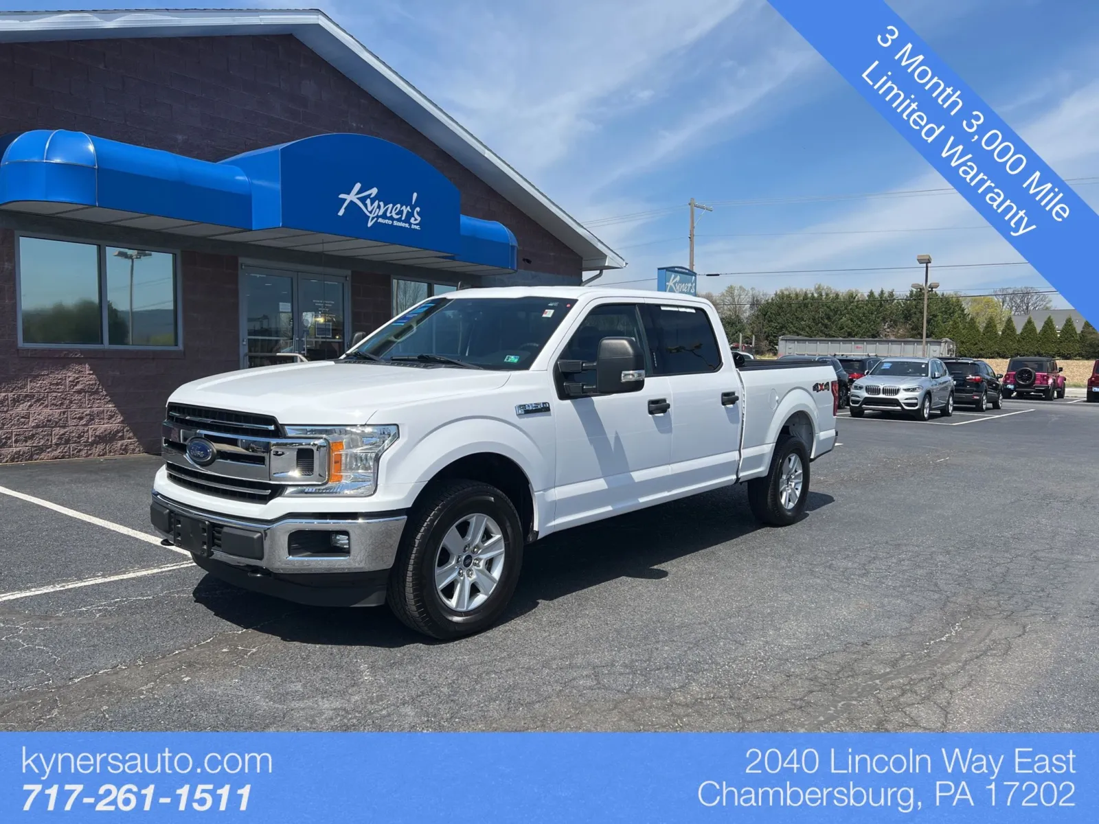 White 2020 Ford F-150 XLT for sale in Chambersburg, PA