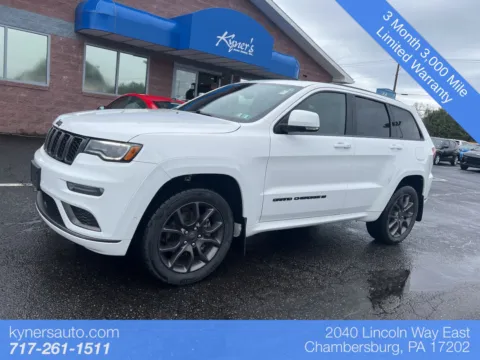White 2021 Jeep Grand Cherokee High Altitude for sale in Chambersburg, PA