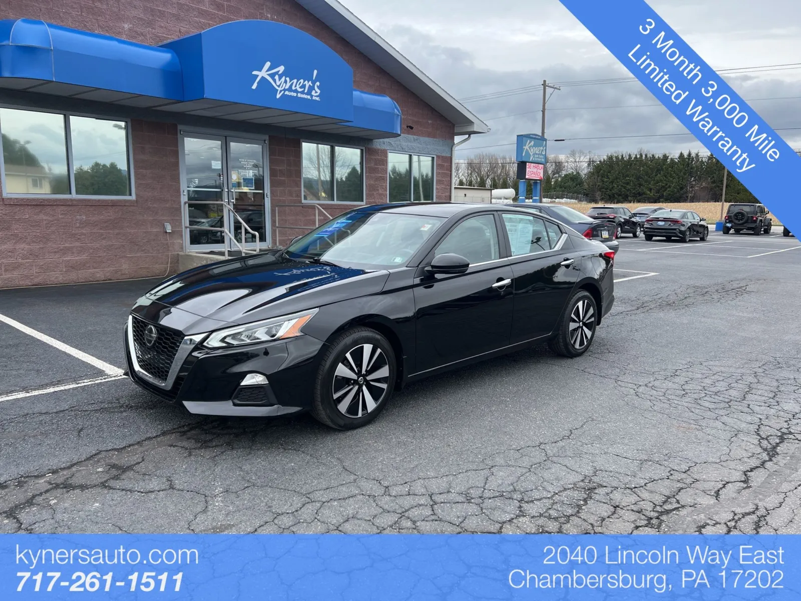 2022 Nissan Altima 2.5 SV for sale in Chambersburg, PA