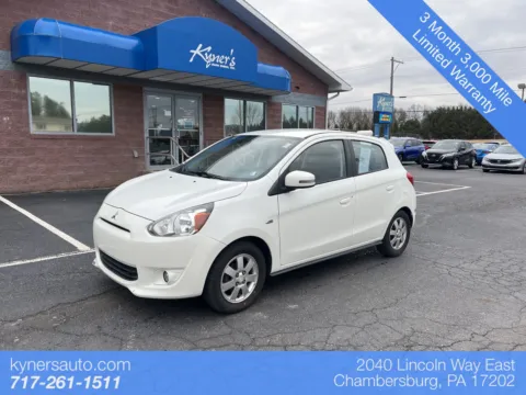 Silver 2015 Mitsubishi Mirage for sale in Chambersburg, PA