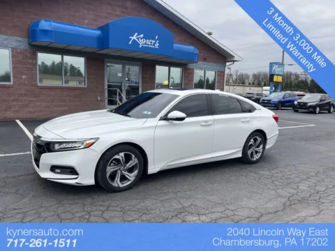 White 2020 Honda Accord EX-L for sale in Chambersburg, PA