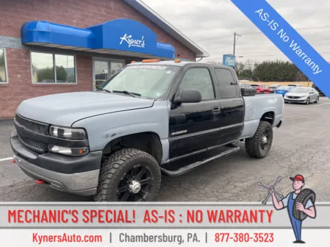 Black 2001 Chevrolet Silverado 2500HD LS for sale in Chambersburg, PA