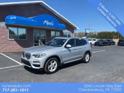 Silver 2019 BMW X3 xDrive30i for sale in Chambersburg, PA