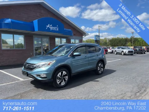 Silver 2015 Honda CR-V Touring for sale in Chambersburg, PA