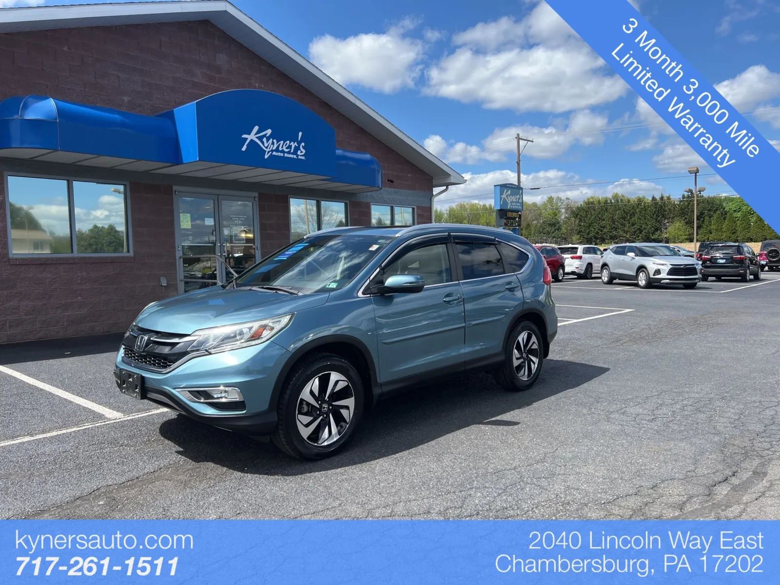 2015 Honda CR-V Touring for sale in Chambersburg, PA