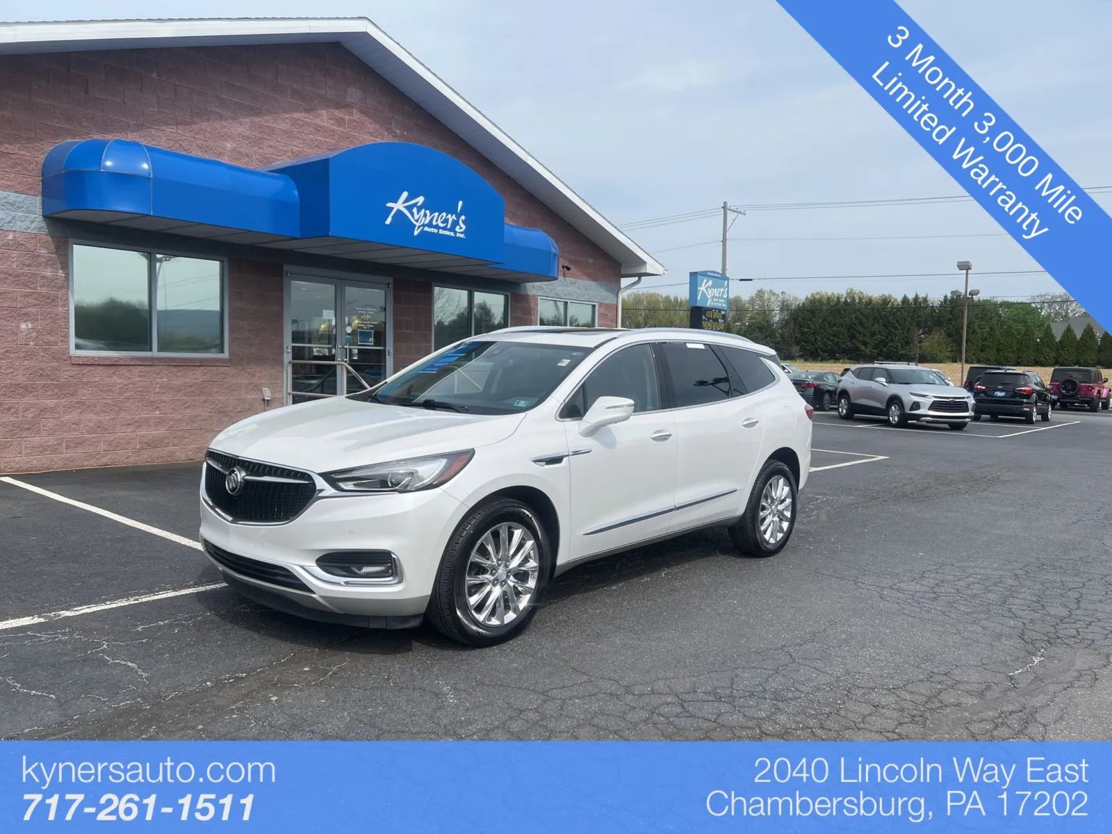 White 2018 Buick Enclave Premium Group for sale in Chambersburg, PA