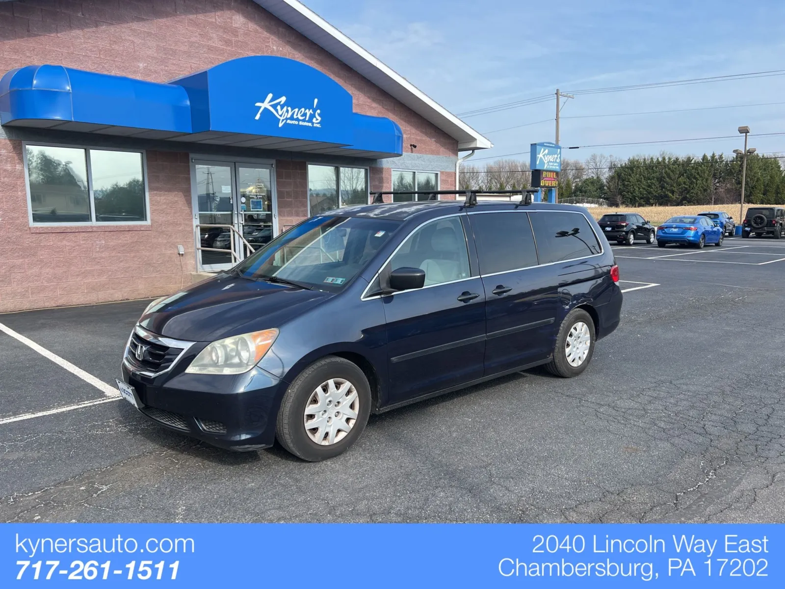 Silver 2009 Honda Odyssey LX for sale in Chambersburg, PA