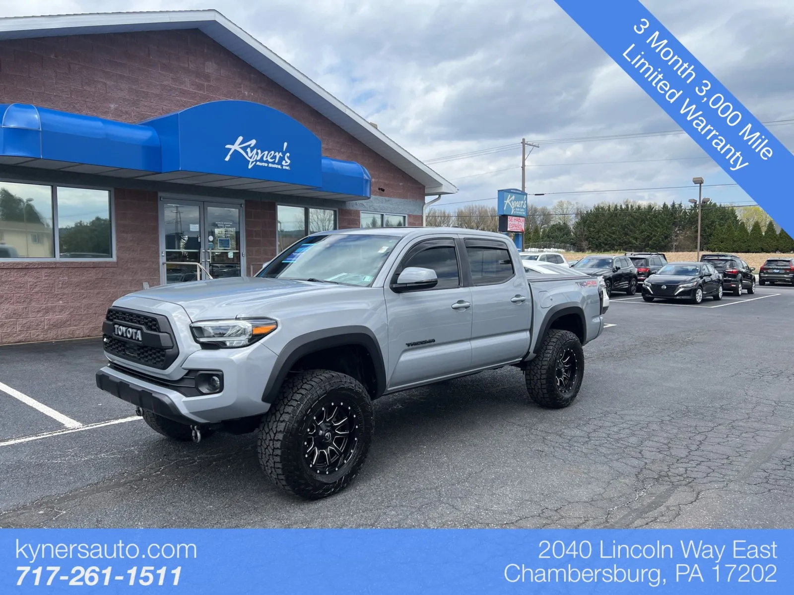 Gray 2021 Toyota Tacoma TRD Off-Road for sale in Chambersburg, PA