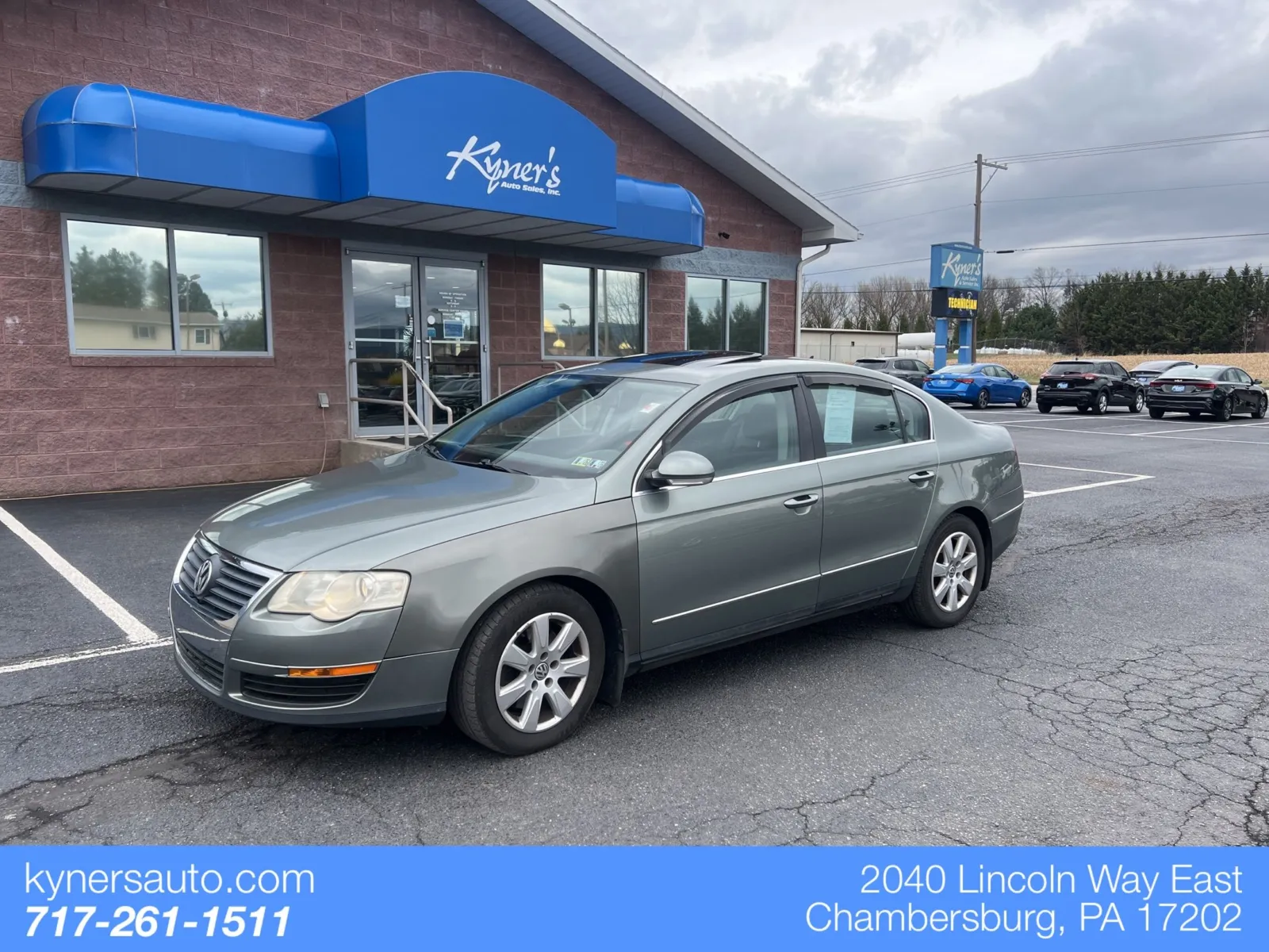 Blue 2006 Volkswagen Passat 2.0T for sale in Chambersburg, PA