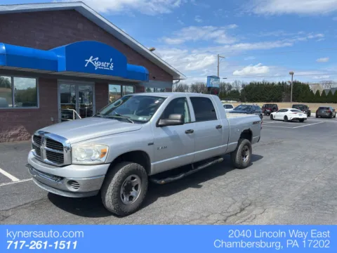 Silver 2008 Dodge Ram 1500 SLT for sale in Chambersburg, PA