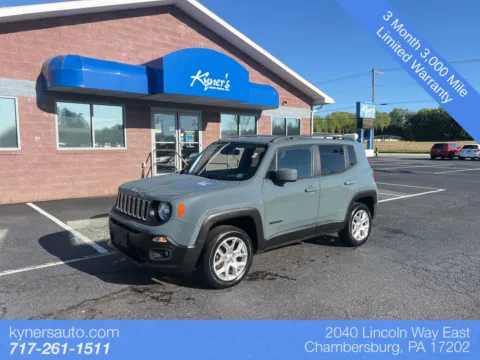 Gray 2018 Jeep Renegade Latitude for sale in Chambersburg, PA