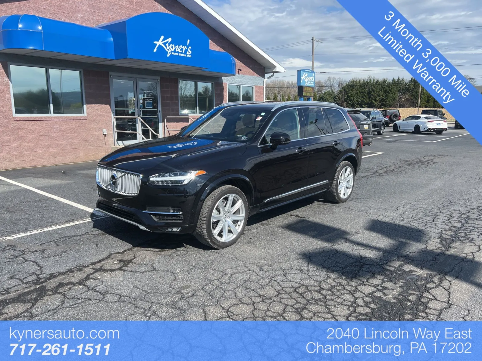 Black 2018 Volvo XC90 T6 Inscription for sale in Chambersburg, PA