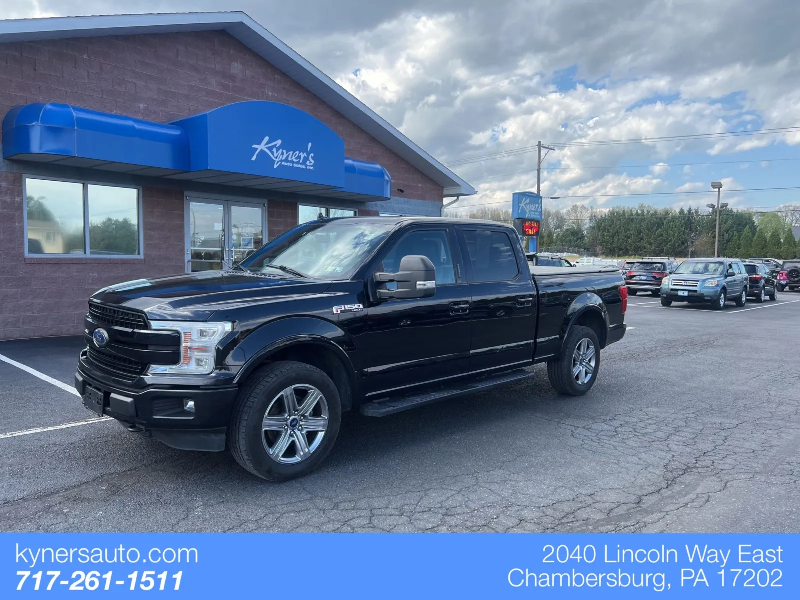 Black 2018 Ford F-150 Lariat for sale in Chambersburg, PA