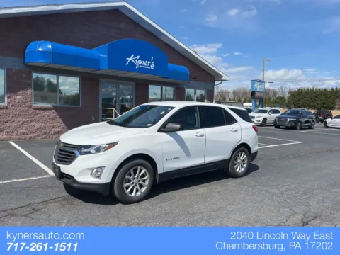 White 2018 Chevrolet Equinox LS for sale in Chambersburg, PA