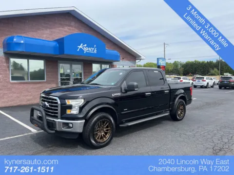 Black 2016 Ford F-150 XLT for sale in Chambersburg, PA