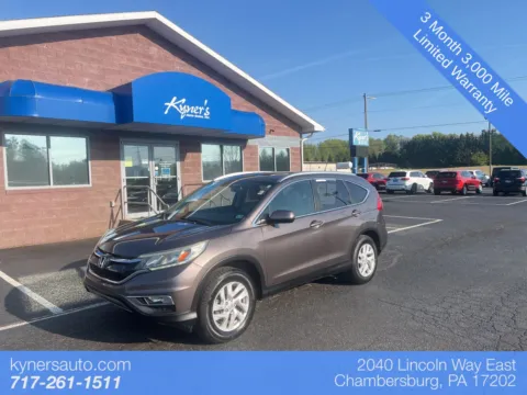 Brown 2016 Honda CR-V EX-L for sale in Chambersburg, PA