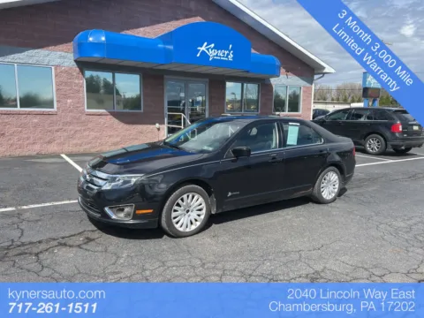 Black 2012 Ford Fusion Hybrid for sale in Chambersburg, PA