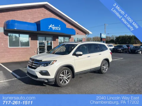 White 2016 Honda Pilot Touring for sale in Chambersburg, PA