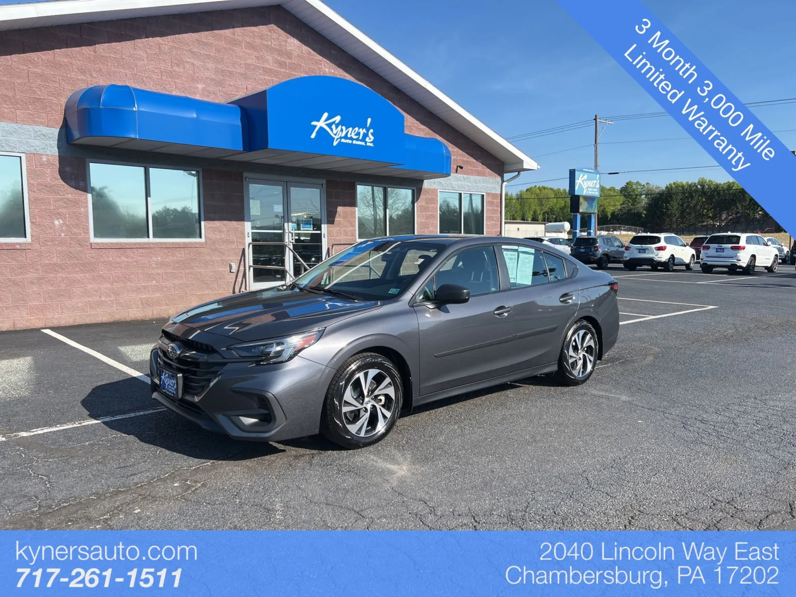 Gray 2025 Subaru Legacy for sale in Chambersburg, PA