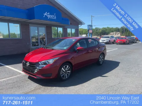 Red 2024 Nissan Versa 1.6 SV for sale in Chambersburg, PA