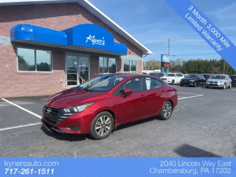 Red 2024 Nissan Versa 1.6 SV for sale in Chambersburg, PA