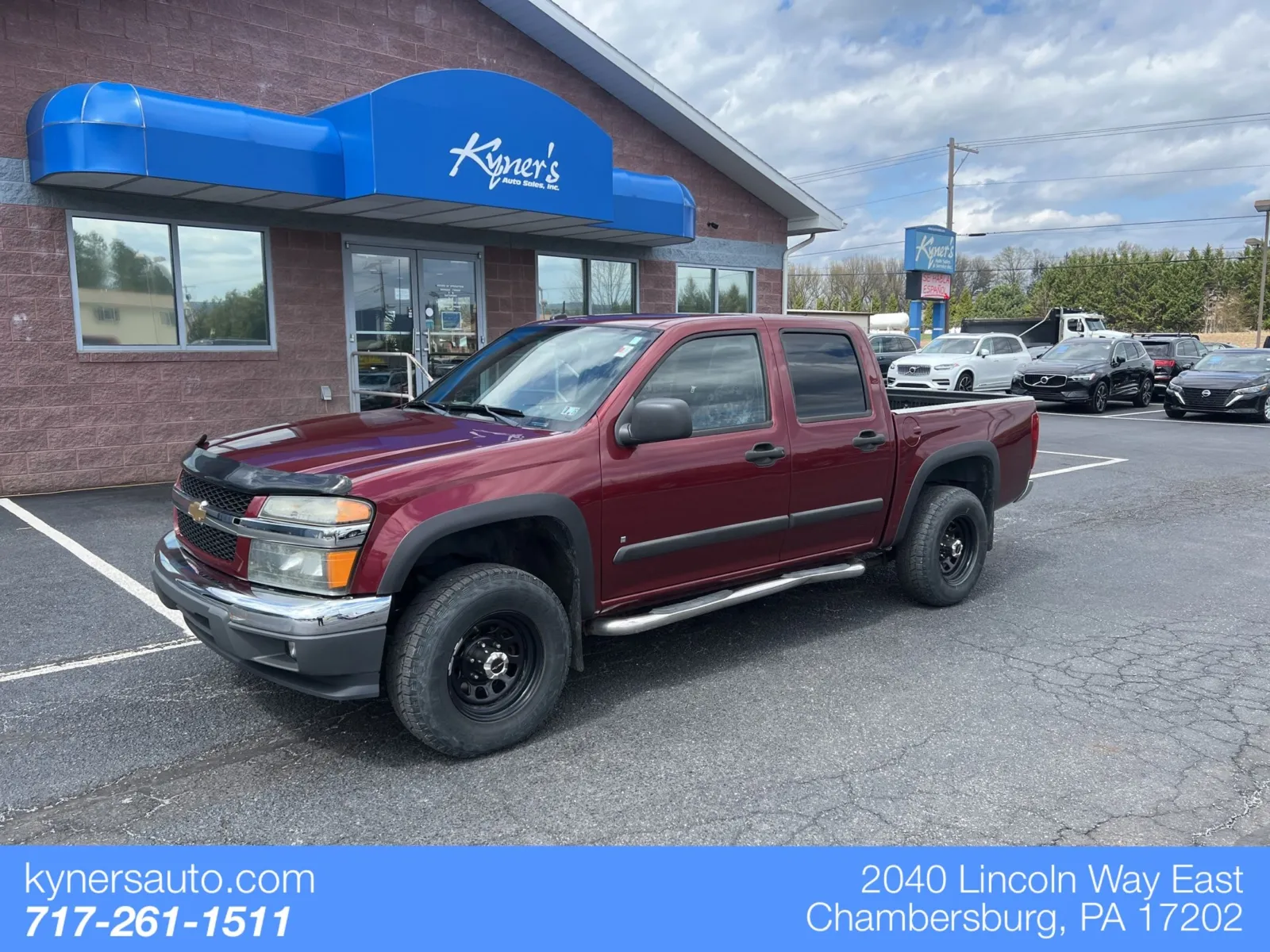 Red 2008 Chevrolet Colorado LT for sale in Chambersburg, PA
