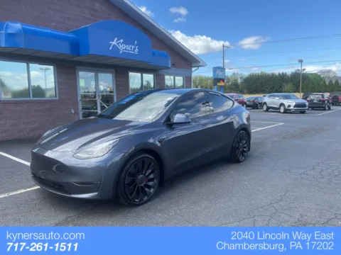 Blue 2022 Tesla Model Y Performance for sale in Chambersburg, PA