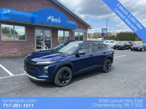 Blue 2024 Chevrolet Trax LT for sale in Chambersburg, PA