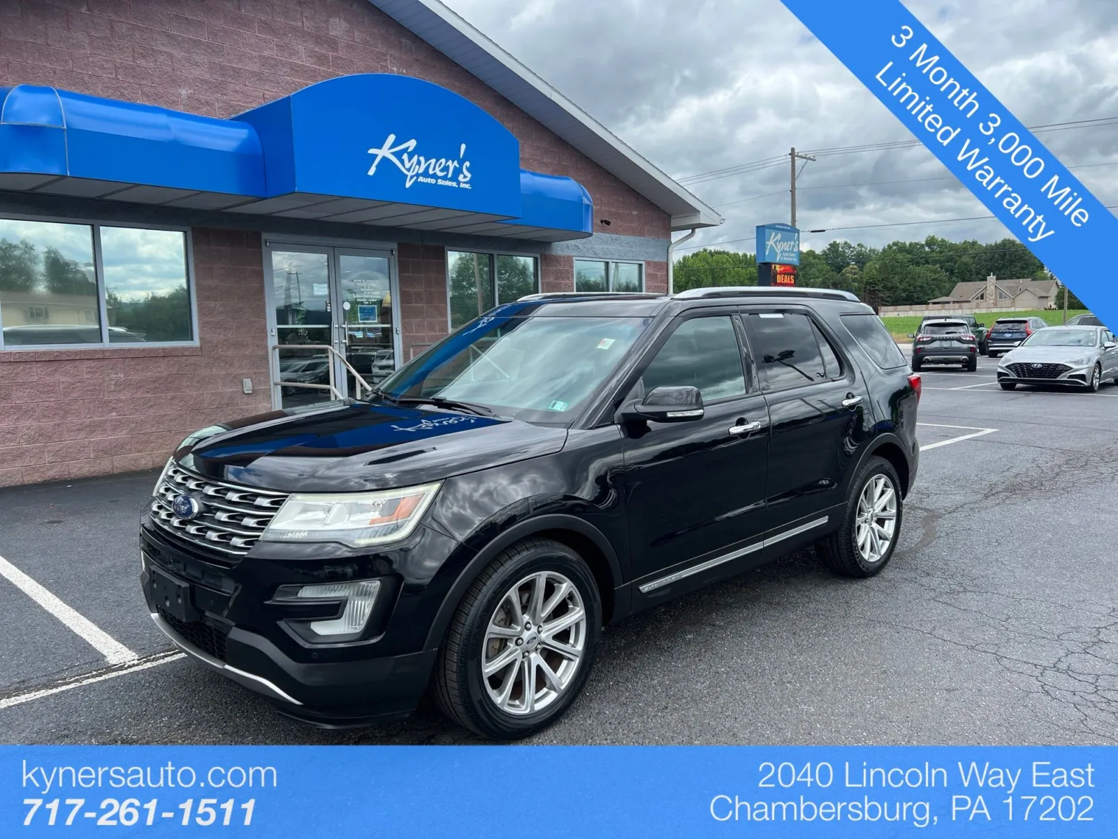 2017 Ford Explorer Limited for sale in Chambersburg, PA