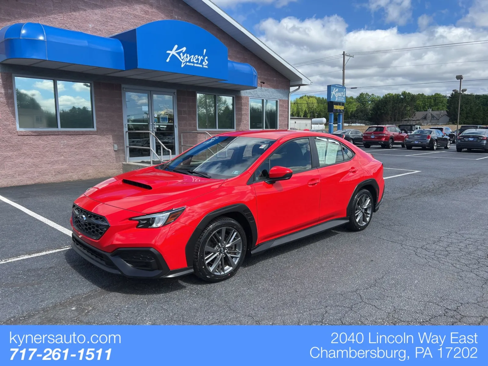 Red 2023 Subaru WRX for sale in Chambersburg, PA