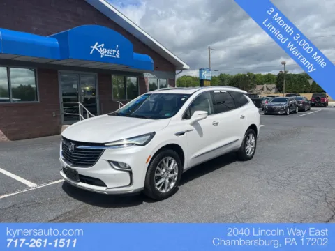 White 2022 Buick Enclave Premium Group for sale in Chambersburg, PA