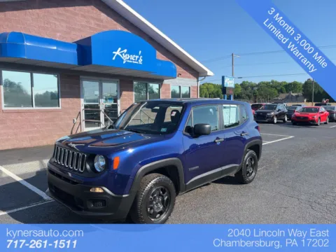 Blue 2018 Jeep Renegade Sport for sale in Chambersburg, PA