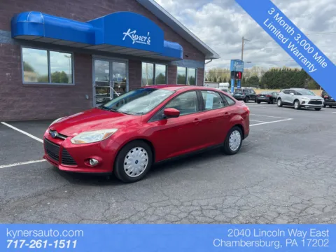 Red 2012 Ford Focus SE for sale in Chambersburg, PA