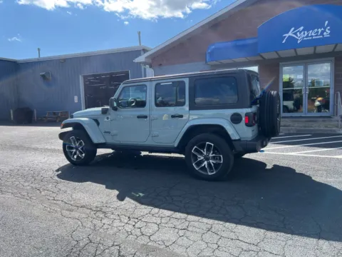 Another view of 2024 Jeep Wrangler Sport S 4xe for sale in Chambersburg, PA at Kyner's Auto Sales, Inc.
