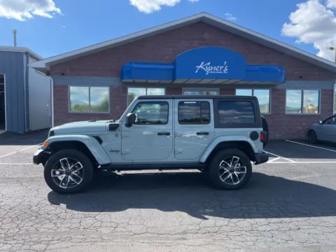 Photos of 2024 Jeep Wrangler Sport S 4xe for sale in Chambersburg, PA at Kyner's Auto Sales, Inc.